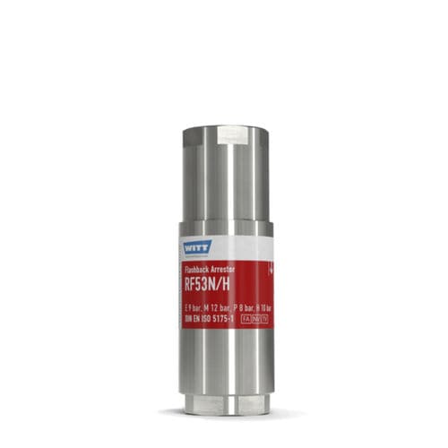 化学检测回火防止器 - RF53N/H-ES - WITT-Gasetechnik - 实验室 / 用于玻璃工业 / 用于氢