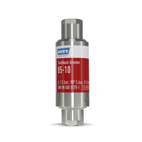 工艺流程回火防止器 - RF85-10N-ES - WITT-Gasetechnik - 实验室 / 化工 / 用于玻璃工业