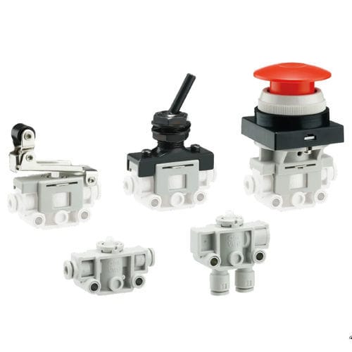塞栓阀门 - VM100F   - SMC PNEUMATIC - 手动 / 控制 / 用于空气