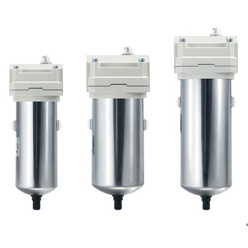 空气过滤器 - AFF series - SMC PNEUMATIC - 芯式 / 承压 / 工业