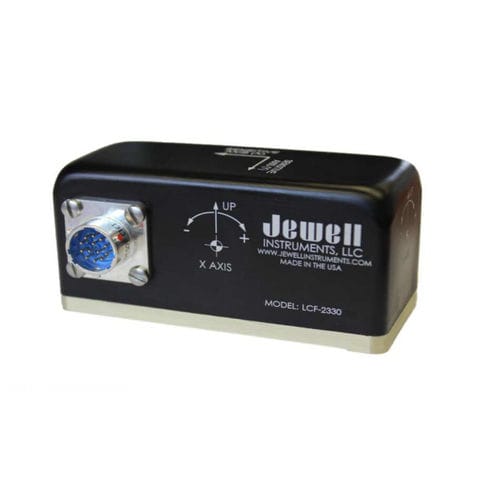 双轴向加速度计 - LCF-2530 Series - Jewell Instruments - 剪切式 / 紧凑型 / EMI