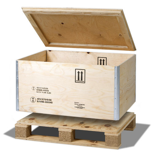 运输货盘箱 - RIBOX 61 DG Series - NO-NAIL BOXES - 胶合板材料 / 存储 / 搬运