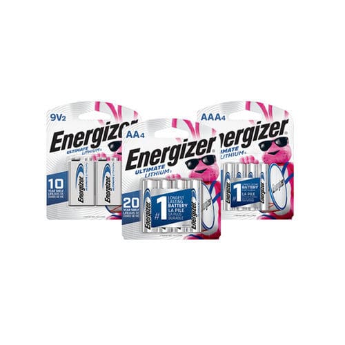 锂离子电池 - Ultimate - Energizer Holdings Inc. - AA型 / AAA型 / 1.5V