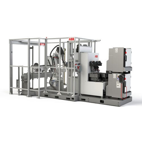 搬运机器人加工单元 - Plastics Assembly Clipping Cell - ABB Robotics/ABB - 送料 / 测量 / 定量