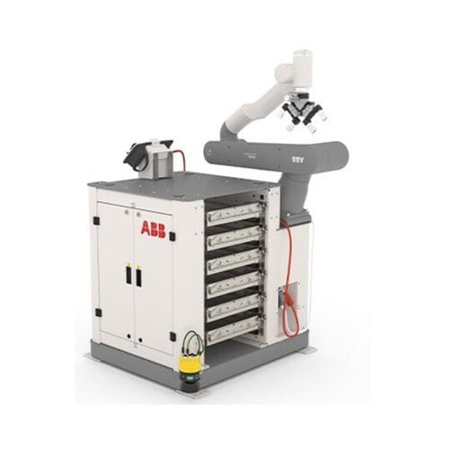 搬运机器人加工单元 - OmniVance&trade; - ABB Robotics/ABB - 装配 / 用于机器进料 / 带协作机器人