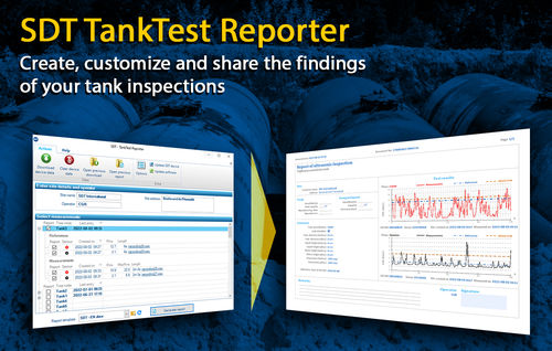 报告软件 - SDT TankTest Reporter - SDT Ultrasound - 密封测试仪 / Windows