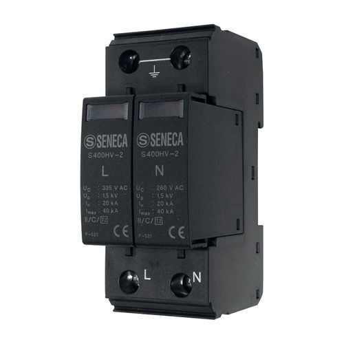 II型避雷器 - S400HV-2 - SENECA | AUTOMATION INTERFACES - II 级 / 用于供电系统 / 交流