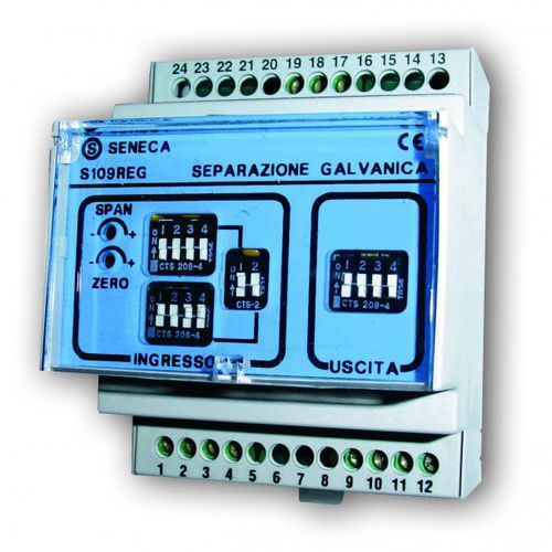 电压/电流隔离变送器 - S109REG series - SENECA | AUTOMATION INTERFACES - 电镀