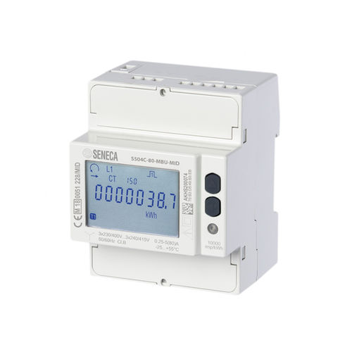 三相电能表 - S504C-6 series - SENECA | AUTOMATION INTERFACES - DIN导轨 / RS-485 / 内置通信功能