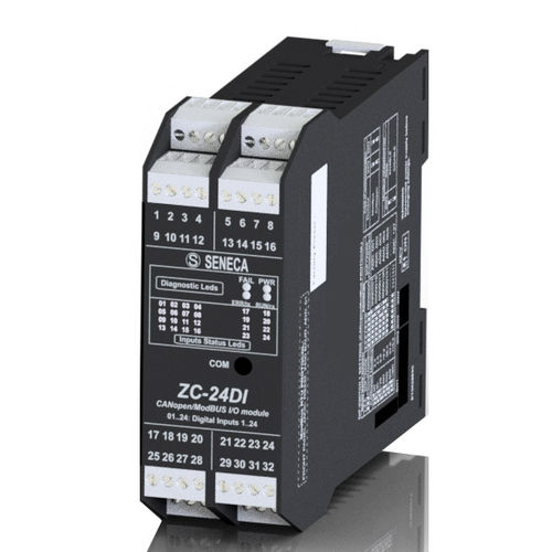 数字输入模块 - ZC-24DI - SENECA | AUTOMATION INTERFACES - CANopen / ModBUS RTU / RS485