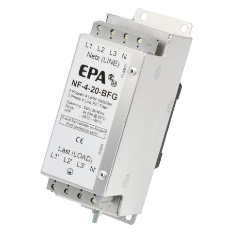 低通滤波器 - NF-4-BFG  - EPA GmbH - 被动 / RFI / 紧凑型
