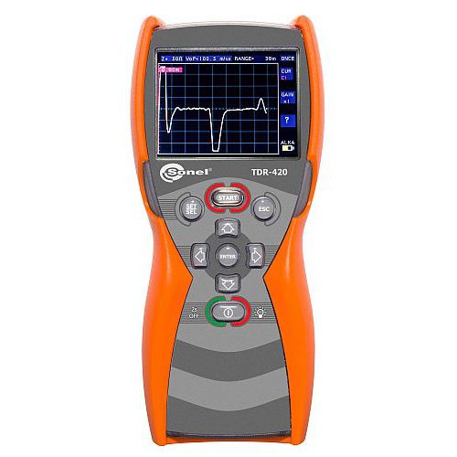 TDR反射仪 - TDR-420 - Sonel SA - 手提