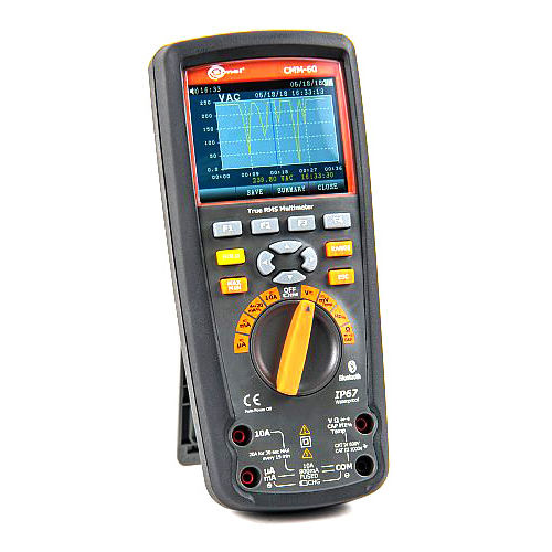 数字万用表 - CMM-60 - Sonel SA - 手持式 / 1000 V / 10 A