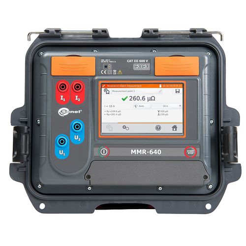 数字微欧姆表 - MMR-640 - Sonel SA - 便携式 / 低电阻型 / 4 线式