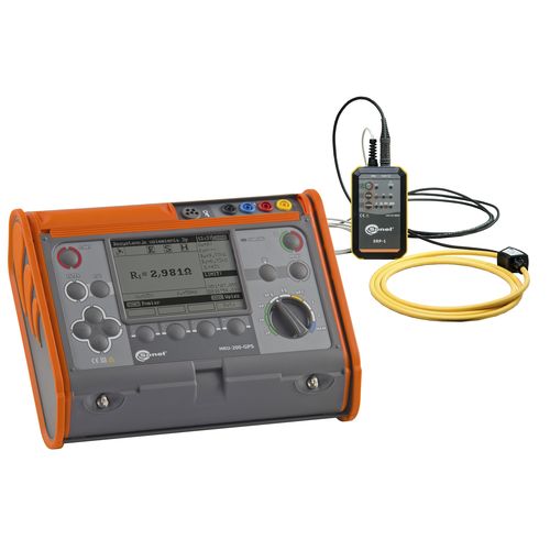 接地电阻测试仪 - MRU-200-GPS with ERP-1 adapter - Sonel SA - 连续性 / 电动 / 电流泄漏