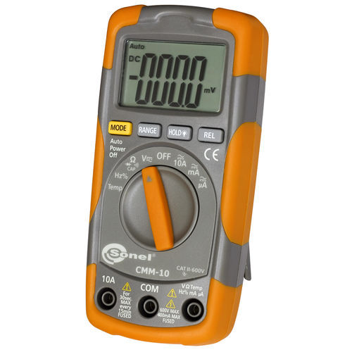 数字万用表 - CMM-10 - Sonel SA - 手持式 / 600 V / 10 A