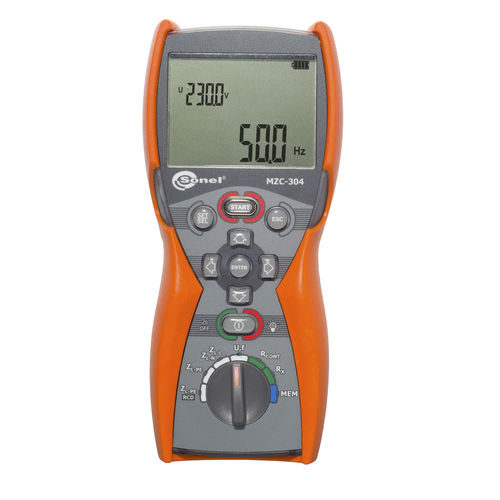电动测试仪 - MZC-304 - Sonel SA - 电力安全 / 阻抗 / 短路电流