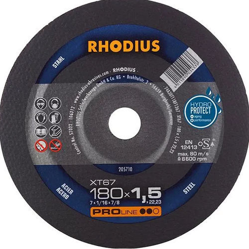 钢材切削盘 - XT67 - RHODIUS - 工程 / 用于角磨机 / 用于便携式机器