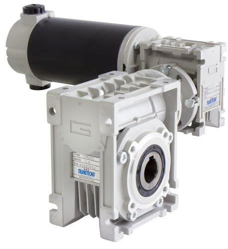 直流减速电机 - 0.1 - 0.8 kW, 15 - 2 112 Nm | ECMM series - Transtecno - 蜗杆 / 正交 / 空心轴