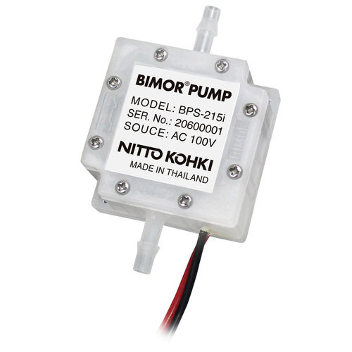 压电泵 - BIMOR BPS 120V series - Nitto Kohki Europe - 隔膜 / 用于化学品 / 自吸式