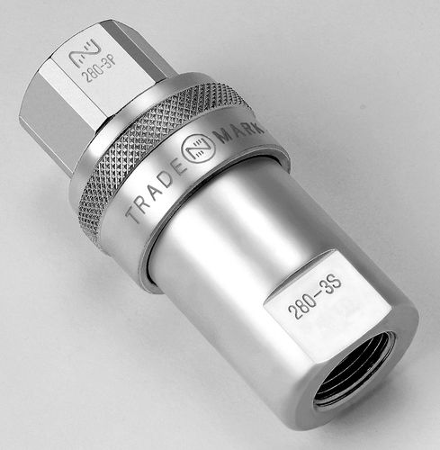 液压接头 - 280 Cupla - Nitto Kohki Europe - 螺纹 / 承插式 / 钢