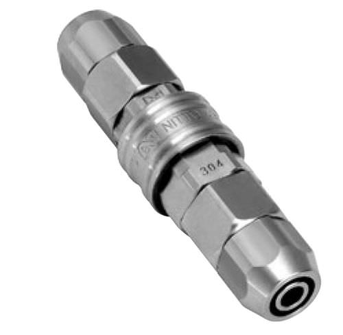 气动接头 - 1/8" | Compact Cupla   - Nitto Kohki Europe - 承插式 / 黄铜 / 不锈钢