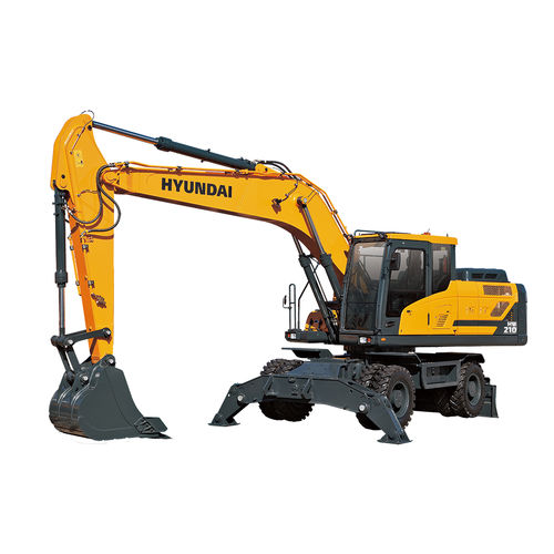 中型挖掘机 - HW210A - Hyundai Construction Equipment Americas, Inc. - 带轮 / Tier 4 最终 / 用于建筑工地
