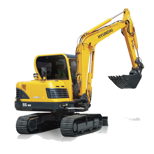 紧凑型挖掘机 - R55-9A - Hyundai Construction Equipment Americas, Inc. - midi / 履带式 / Tier 4 最终