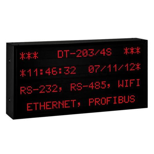 LED式显示屏 - DT203/NE - DITEL - 字母数字 / 工业 / MODBUS