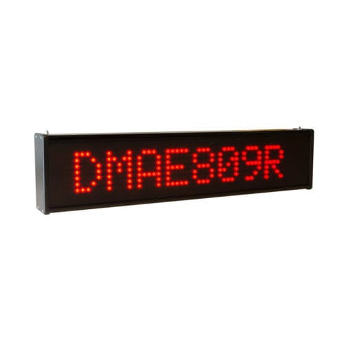字母数字显示屏 - DMAE809 - DITEL - 大尺寸 / 户外