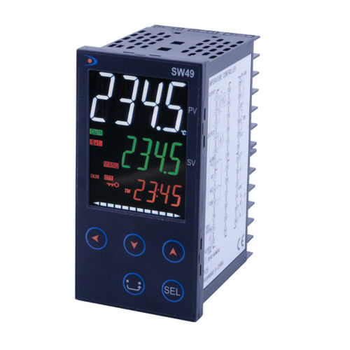 通用PID 控制器 - Syros SW49 - DITEL - 4位显示 / 紧凑型 / 用于阀门