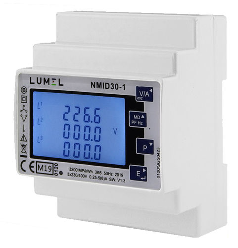 三相电子能量计 - NMID30-1 - DITEL - 单相 / 壁挂 / MODBUS