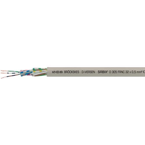 数据电缆 - SABIX® D 305 FRNC - SAB BROECKSKES GMBH & Co. KG - DIN / 绝缘 / 阻燃