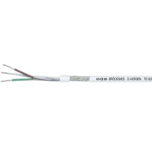 数据电缆 - TD 833 CF - SAB BROECKSKES GMBH & Co. KG - DIN / 同轴 / 绝缘