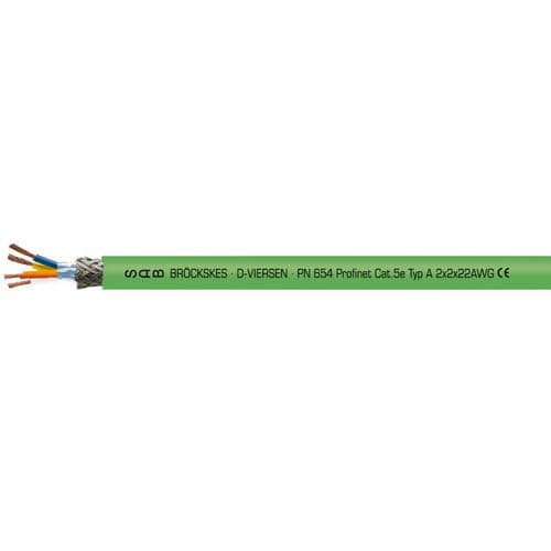 ProfiNet电缆 - PN 654 - SAB BROECKSKES GMBH & Co. KG - 数据 / RJ45 / 绝缘