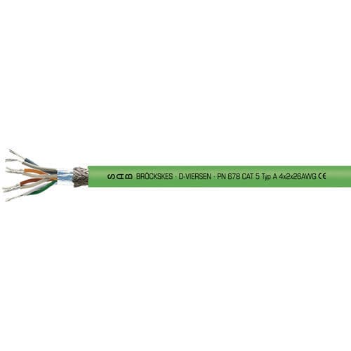 以太网电缆 - PN 678 - SAB BROECKSKES GMBH & Co. KG - 数据 / RJ45 / 绝缘