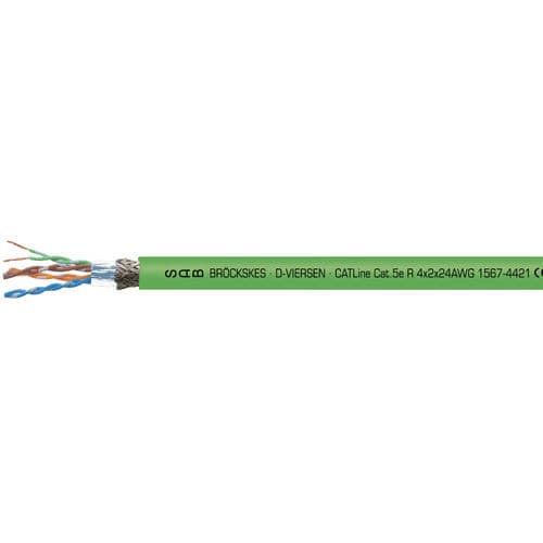 CAT 5e电缆 - 1567 series - SAB BROECKSKES GMBH & Co. KG - 数据 / 以太网 / 绝缘
