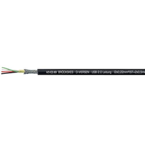 USB2.0电缆 - 06011022	 - SAB BROECKSKES GMBH & Co. KG - 数据 / 绝缘 / 防油