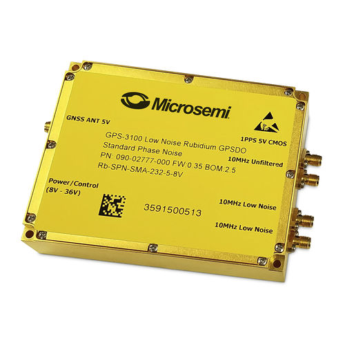 电子振荡器 - GPS-3xx0 - Microsemi - 时钟 / 小型 / 航空电子