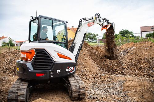 小型挖掘机 - E55z R2 series - BOBCAT - 履带式 / 柴油 / 用于建筑工地