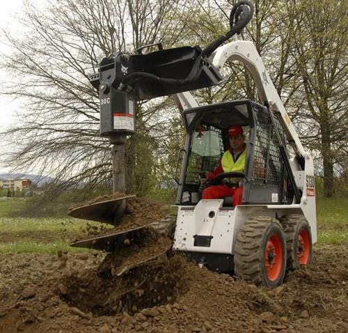 滑移装载机螺旋钻 - 6808799 - BOBCAT - 液压