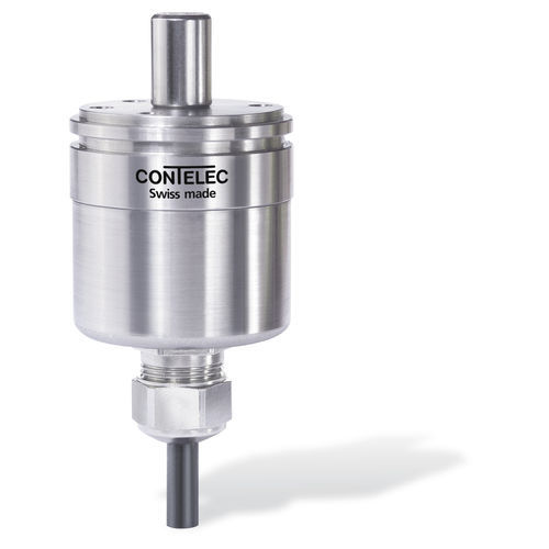 绝对值旋转编码器 - Vert-X 37 - Contelec AG - 磁性 / 实心轴 / 单圈