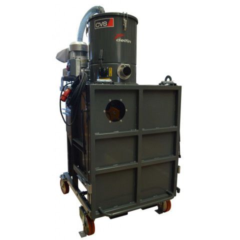 工业吸尘器 - C600 T125 - Delfin Vacuums - 干式 / 粉尘 / 三相