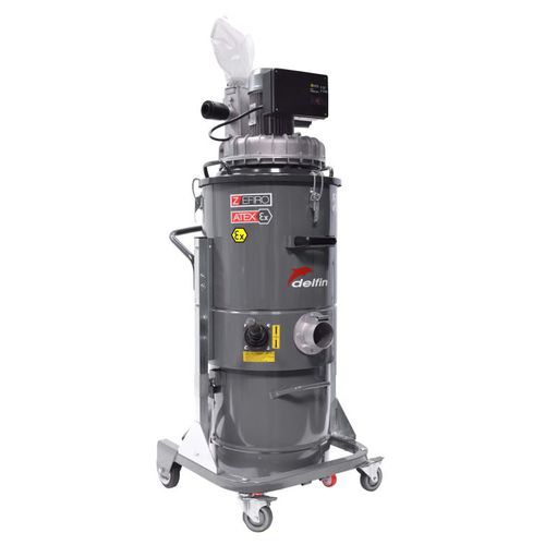 工业吸尘器 - ZEFIRO EL ATEX Z22 - Delfin Vacuums - 干式 / 湿式洗涤 / 液体