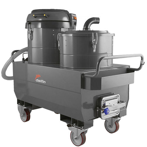工业吸尘器 - TC220 MPI - Delfin Vacuums - 油屑 / 单相 / 移动式