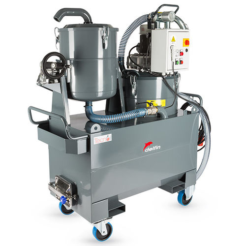 工业吸尘器 - TC400 IF - Delfin Vacuums - 湿式洗涤 / 油屑 / 三相
