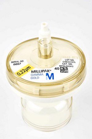 水过滤器 - Millipak® 40 - Merck Millipore/默克密理博 - 隔膜 / 实验室 / 聚偏氟乙烯