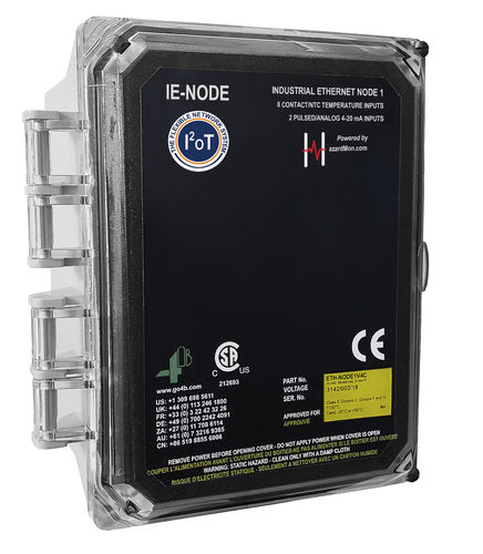 温度监控系统 - IE-NODE - 4B Braime Components - 机器状态 / 状态和诊断 / 液面