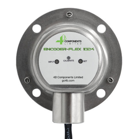 增量旋转编码器 - ENCODER-FLEX 1024 - 4B Braime Components - 机轴安装式 / 多圈 / 密封