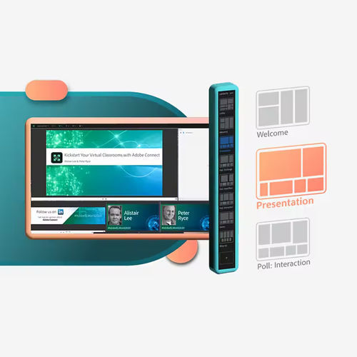 质量软件 - Adobe Connect  - ADOBE - 设计 / 控制 / 用于培训